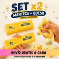 Combo Manteca + queso - juguete antiestrés