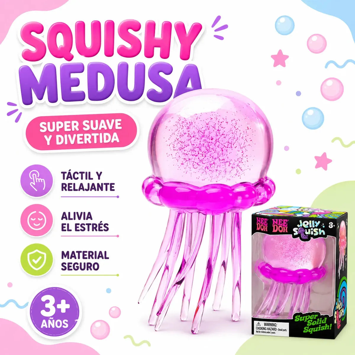 Squishy calamar - viral tiktok