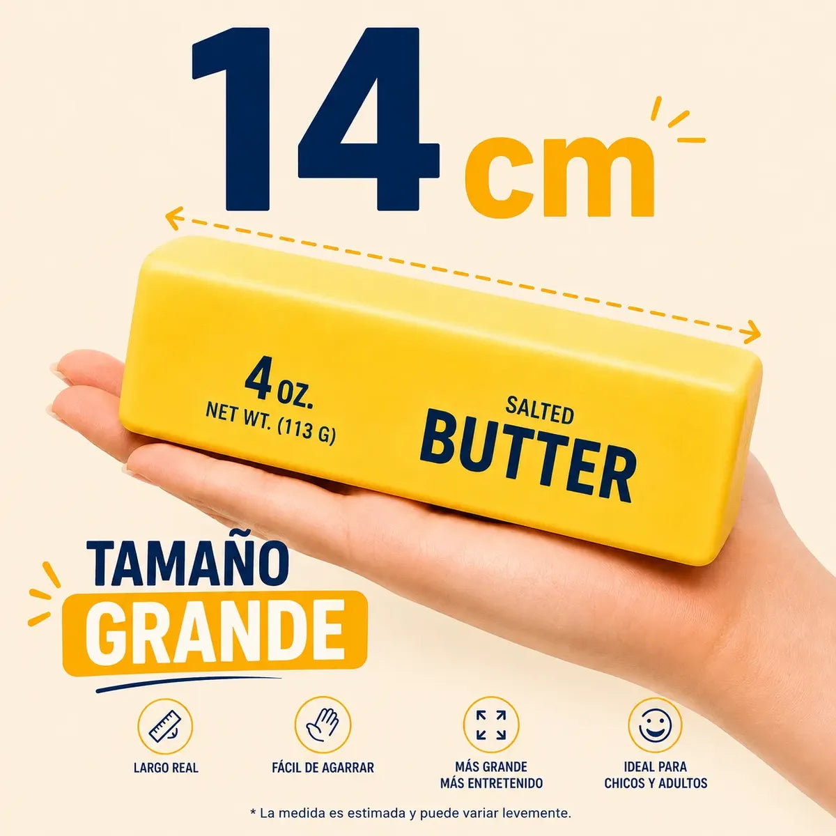 Combo Manteca + queso - juguete antiestrés