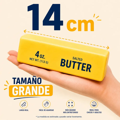Combo Manteca + queso - juguete antiestrés