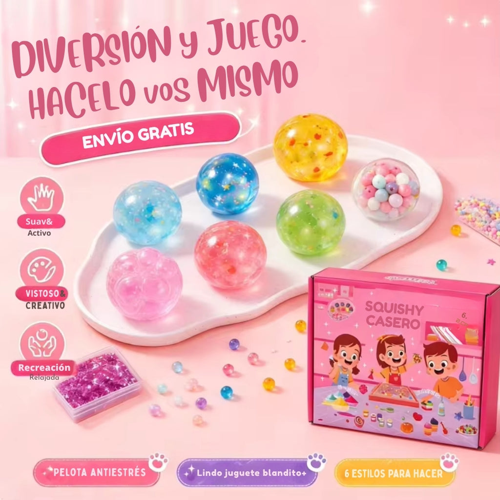 Kit de materiales para Squishys - Antiestrés